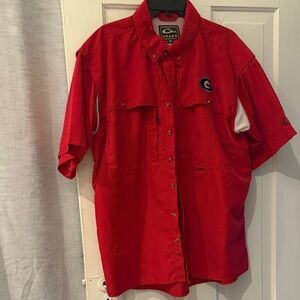 Men’s UGA Drake fishing shirt